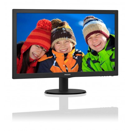 Philips V Line 23.6 inch FULL HD 1920 x 1080 8ms VGA DVI HDMI MVA LED LCD monitor with SmartControl Lite 243V5QHSBA/69